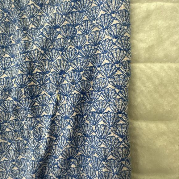 CARTONNIER ANTHROPOLOGIE Womens Pants 4 Blue Charlie Trouser Seashell Preppy - Picture 4 of 15